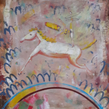 Lady on horseback